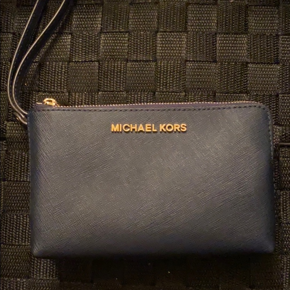 Navy Blue Michael Kors Bag